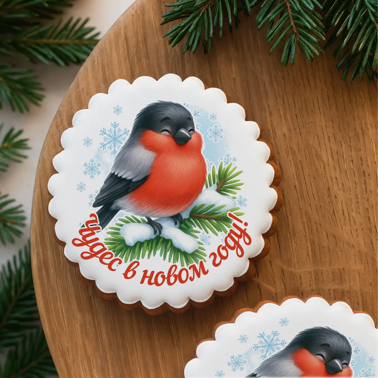 Круглые открытки 01